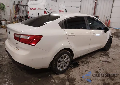 2013 Kia Rio Lx из США, поврежденный, VIN KNADM4A38D6307258